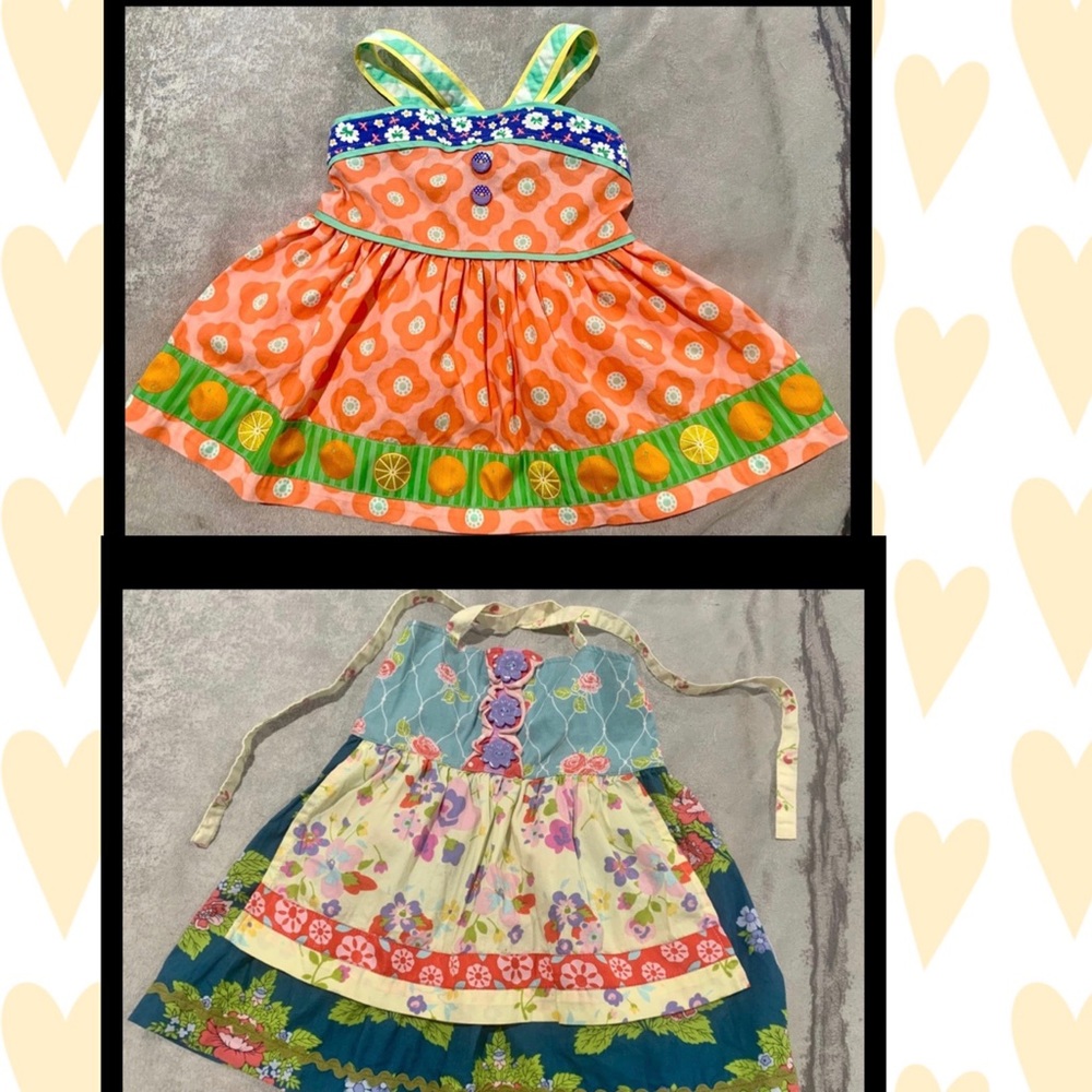 Two very cute and colorful Matilda Jane tops